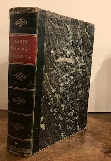 Dante Alighieri La Divina Commedia manoscritta da Boccaccio 1820 Roveta negli Occhi Santi di Bice (al colophon: nelle case dei Fantoni)